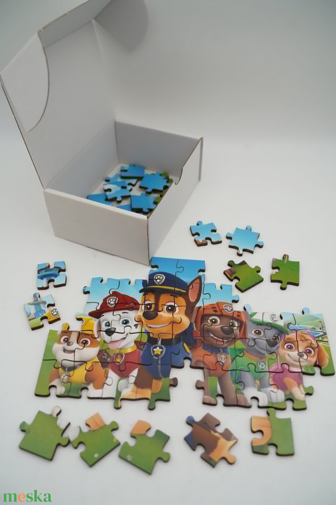Fa puzzle (54 db-os) gyerekeknek � Mancs őrjárat, Miraculous, Vaiana ... választható mintákkal - játék & sport - puzzle - hagyományos puzzle - Meska.hu