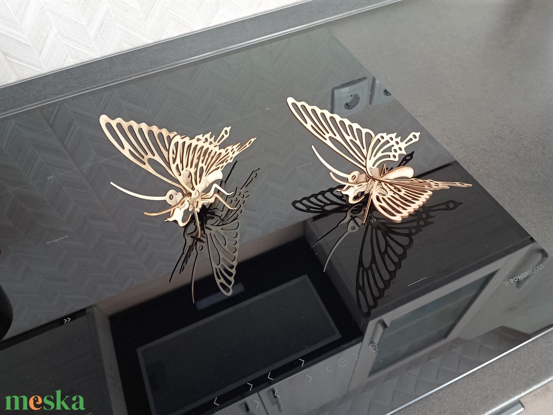 Pillangó 3D fa kirakó - otthon & életmód - dekoráció - dekoratív figurák és szobrok - Meska.hu