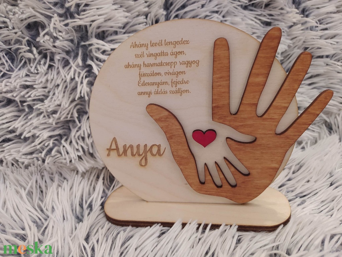 Gondoskodó Kéz - otthon & életmód - dekoráció - kép & falikép - fából készült kép - Meska.hu