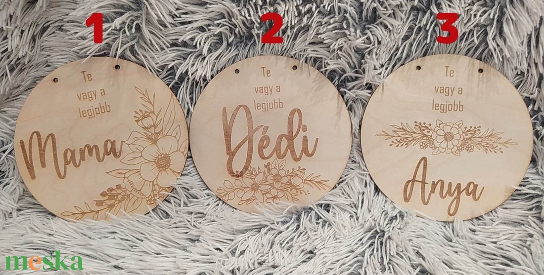 Legjobb Szülő Falidísz - otthon & életmód - dekoráció - kép & falikép - fából készült kép - Meska.hu