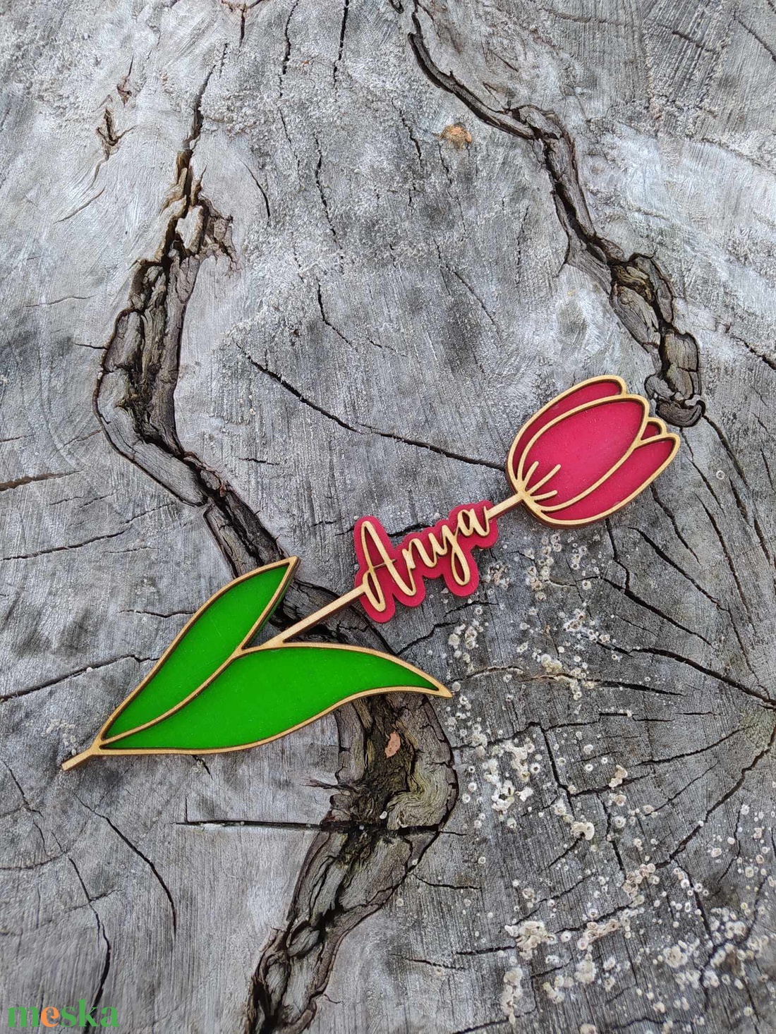 Örökrózsa/tulipán - otthon & életmód - dekoráció - virágdísz és tartó - virágbox, virágdoboz - Meska.hu