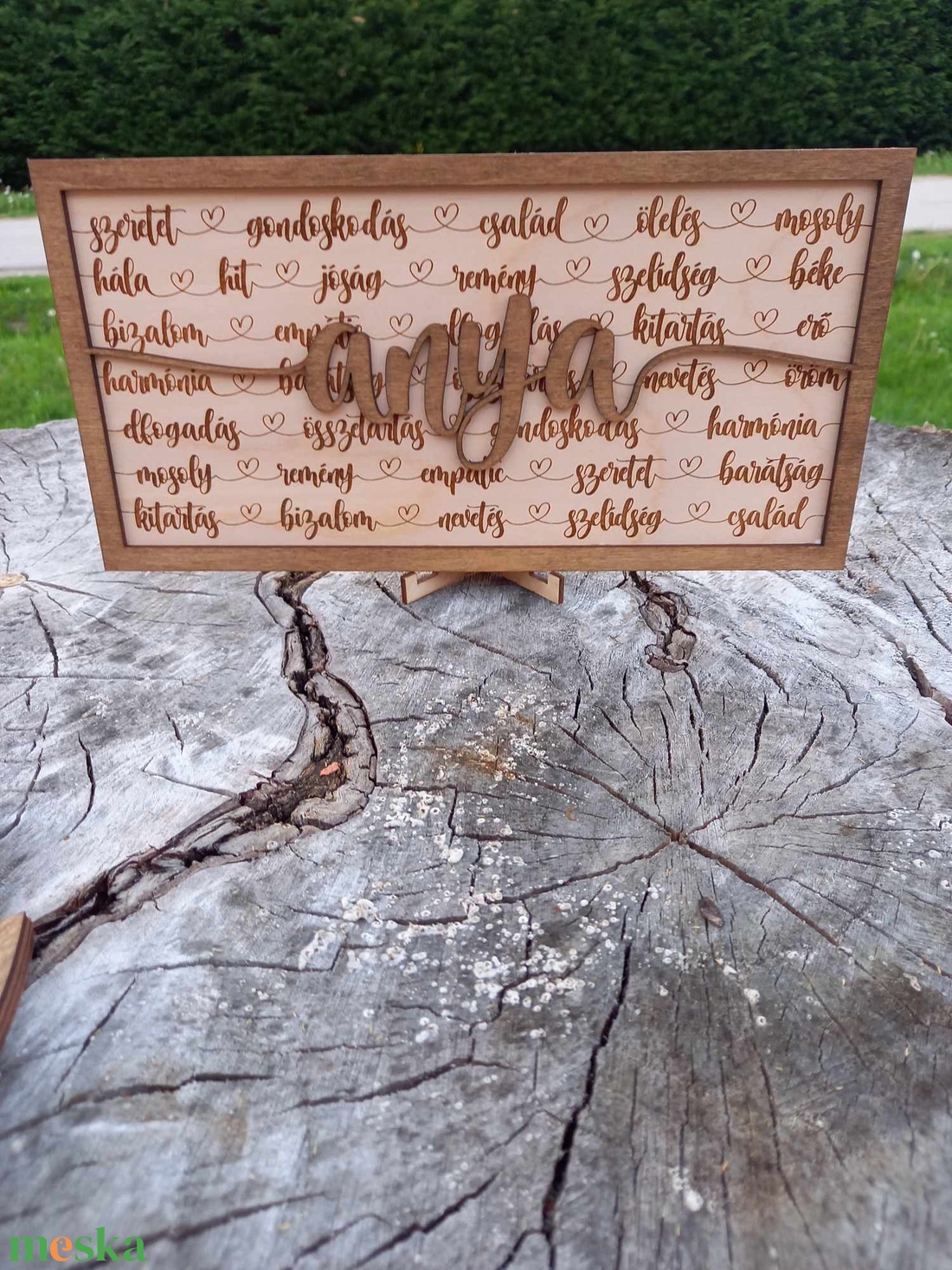 Anyák Napi Tábla - otthon & életmód - dekoráció - kép & falikép - fából készült kép - Meska.hu