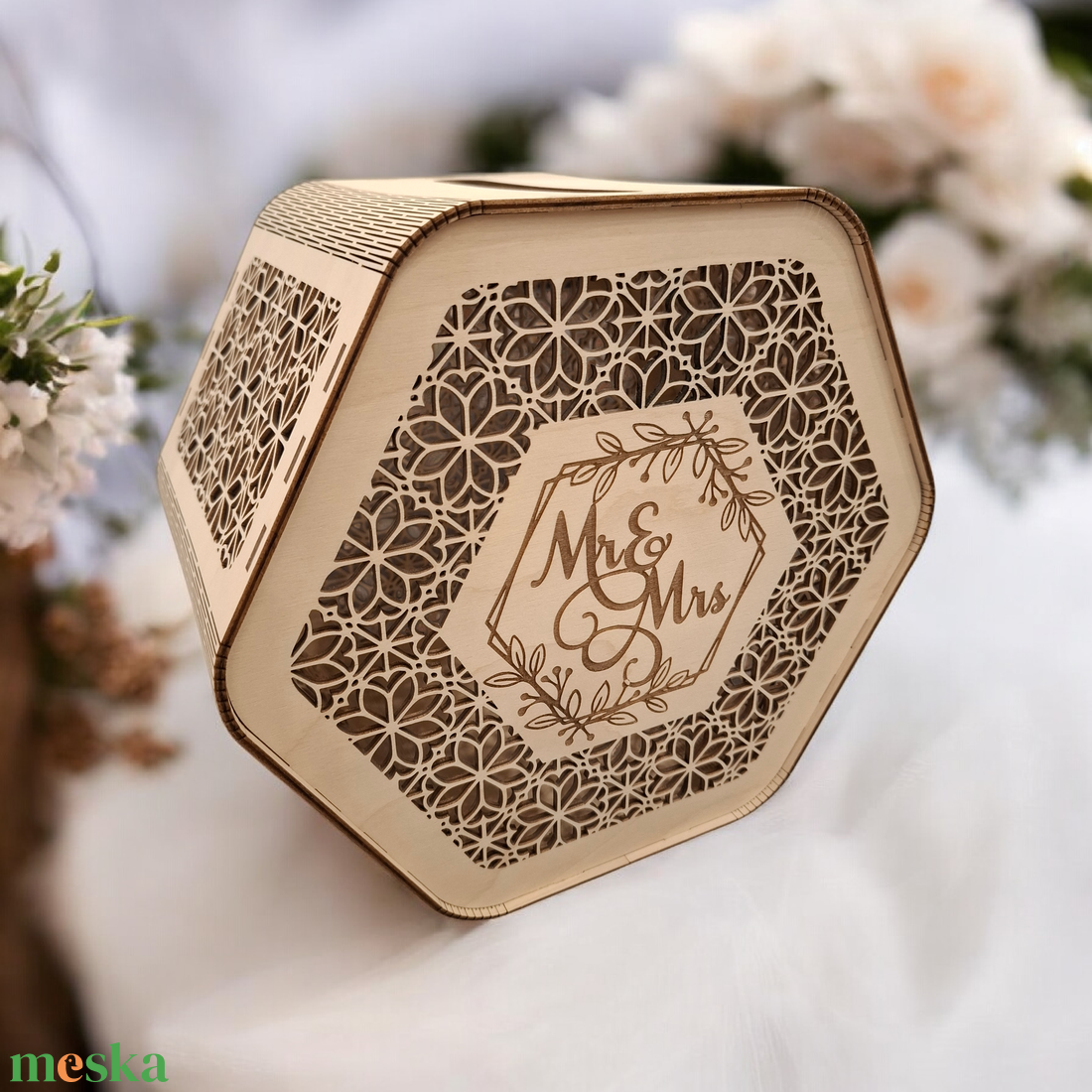 Esküvői Borítékgyűjtő Doboz � Pénzgyűjtő - esküvő - emlék & ajándék - nászajándék - nászajándék gyűjtők - Meska.hu