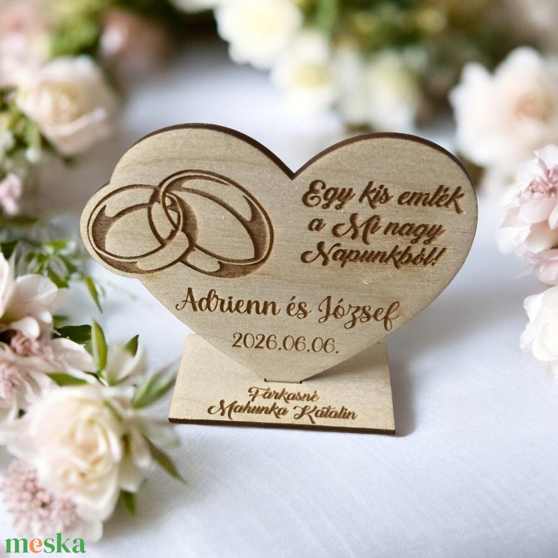 Esküvői ültető - esküvő - dekoráció - asztaldísz - Meska.hu