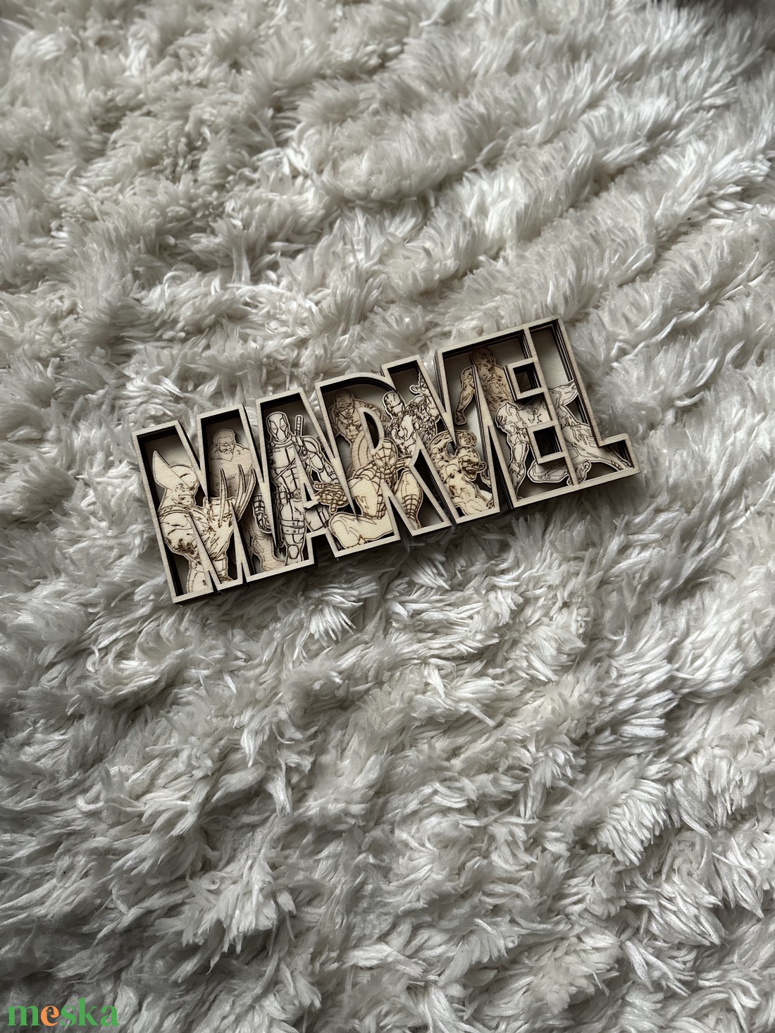 Marvel Faldekor  Többrétegű Lézervágott Dekoráció (5 réteg, 822 cm) - esküvő - dekoráció - asztaldísz - Meska.hu