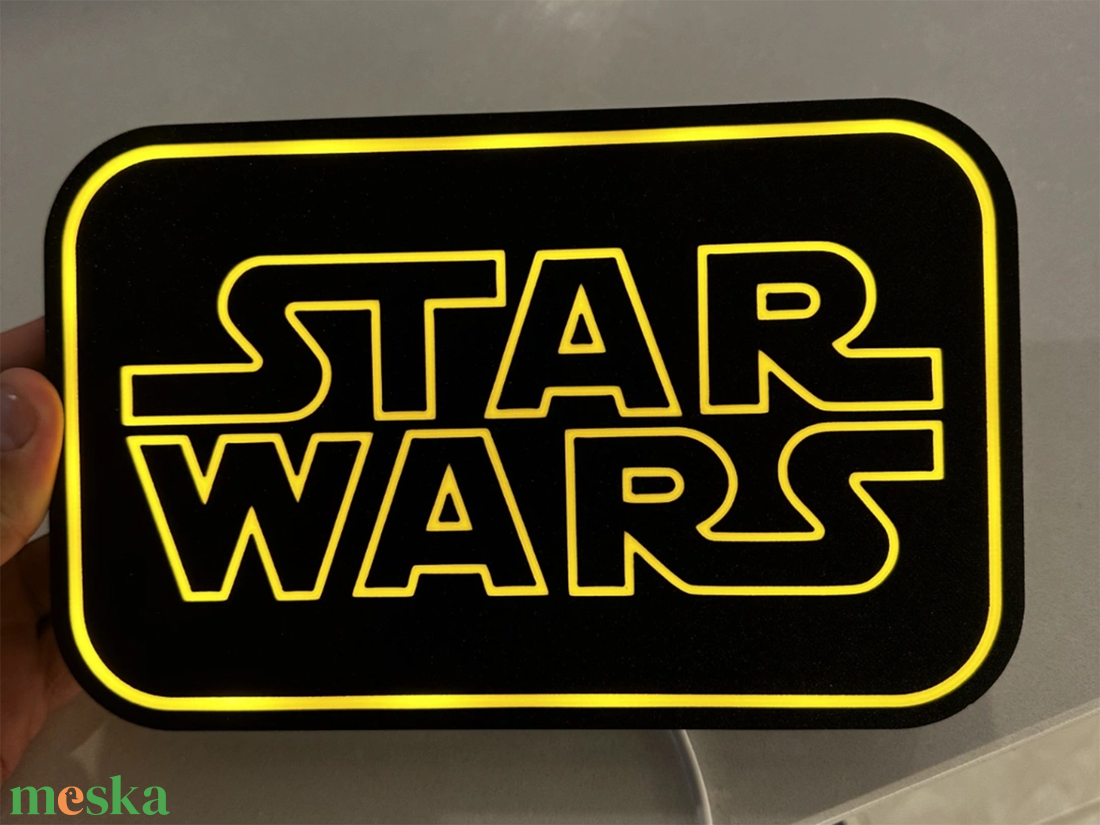 Star Wars LightBox - otthon & életmód - dekoráció - dísztárgy - Meska.hu