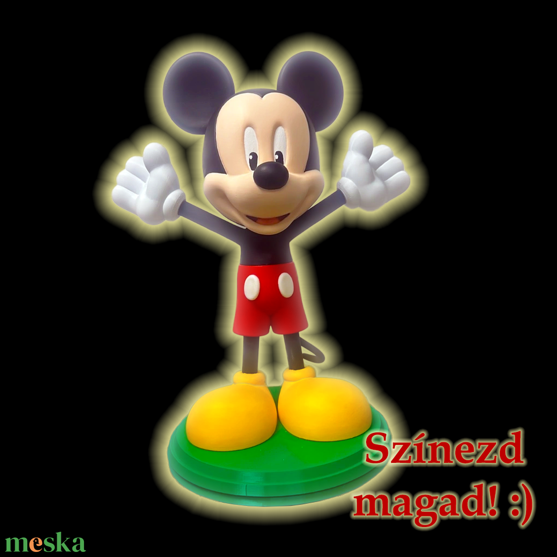 Mickey Mouse 3D kifestő - Színezd magad! - diy (csináld magad) - egységcsomag - Meska.hu Mickey Mouse 3D kifestő - Színezd magad! - diy (csináld magad) - egységcsomag - Meska.hu