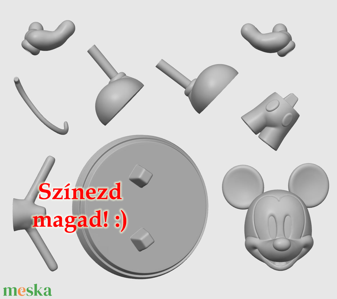 Mickey Mouse 3D kifestő - Színezd magad! - diy (csináld magad) - egységcsomag - Meska.hu Mickey Mouse 3D kifestő - Színezd magad! - diy (csináld magad) - egységcsomag - Meska.hu