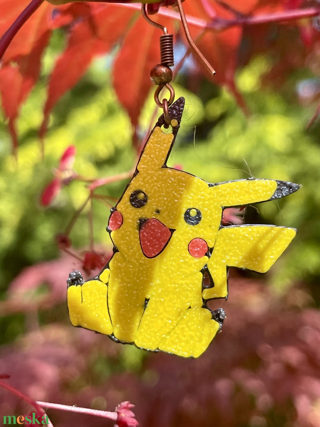 Pikachu nem csak a mesében! (Pokemon) - ékszer - fülbevaló - lógó fülbevaló - Meska.hu Pikachu nem csak a mesében! (Pokemon) - ékszer - fülbevaló - lógó fülbevaló - Meska.hu
