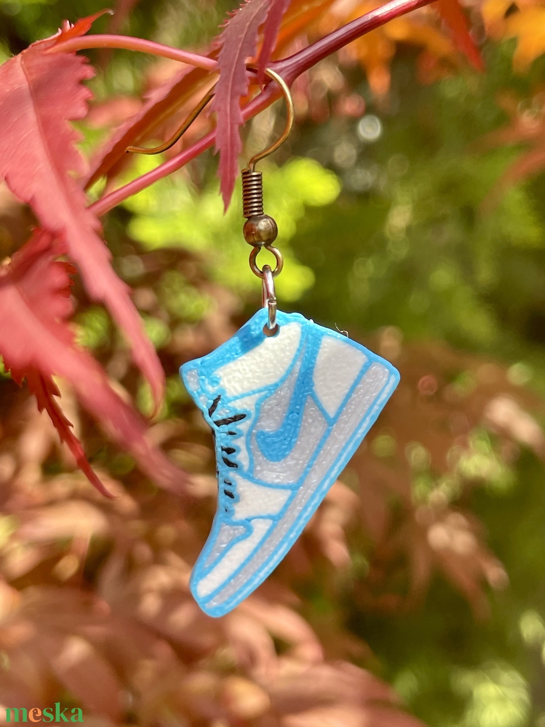 Nike cipő - NIKE KICKS  - ékszer - fülbevaló - lógó fülbevaló - Meska.hu