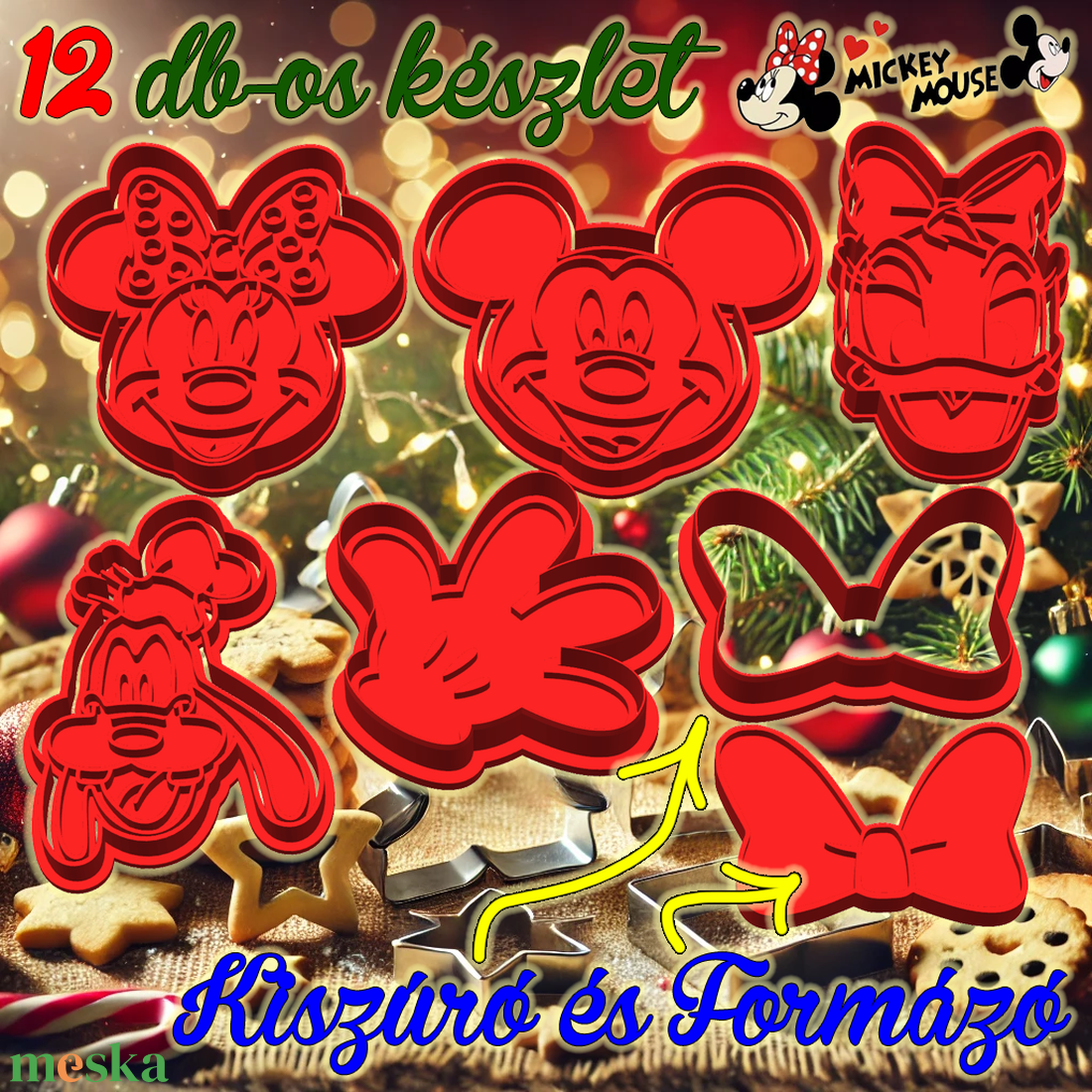 12 db! Mickey egér és barátai, sütikiszúró csomag - otthon & életmód - konyhafelszerelés, tálalás - sütés, főzés - sütikiszúró - Meska.hu 12 db! Mickey egér és barátai, sütikiszúró csomag - otthon & életmód - konyhafelszerelés, tálalás - sütés, főzés - sütikiszúró - Meska.hu