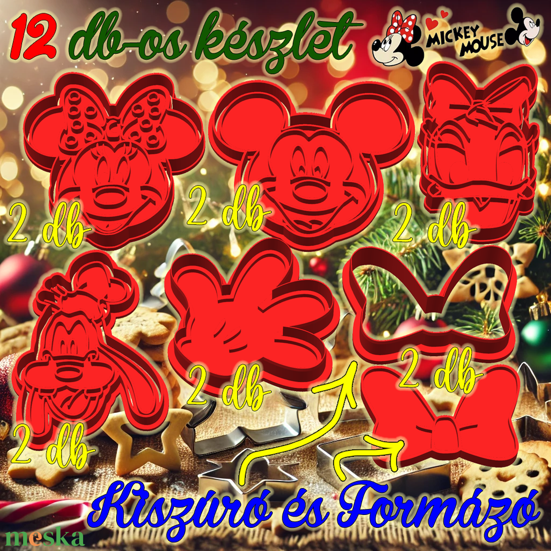 12 db! Mickey egér és barátai, sütikiszúró csomag - otthon & életmód - konyhafelszerelés, tálalás - sütés, főzés - sütikiszúró - Meska.hu 12 db! Mickey egér és barátai, sütikiszúró csomag - otthon & életmód - konyhafelszerelés, tálalás - sütés, főzés - sütikiszúró - Meska.hu