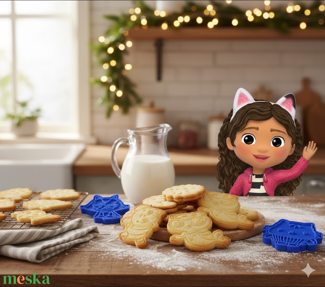 8 db! Gabi Babaháza sütikiszúró csomag - otthon & életmód - konyhafelszerelés, tálalás - sütés, főzés - sütikiszúró - Meska.hu