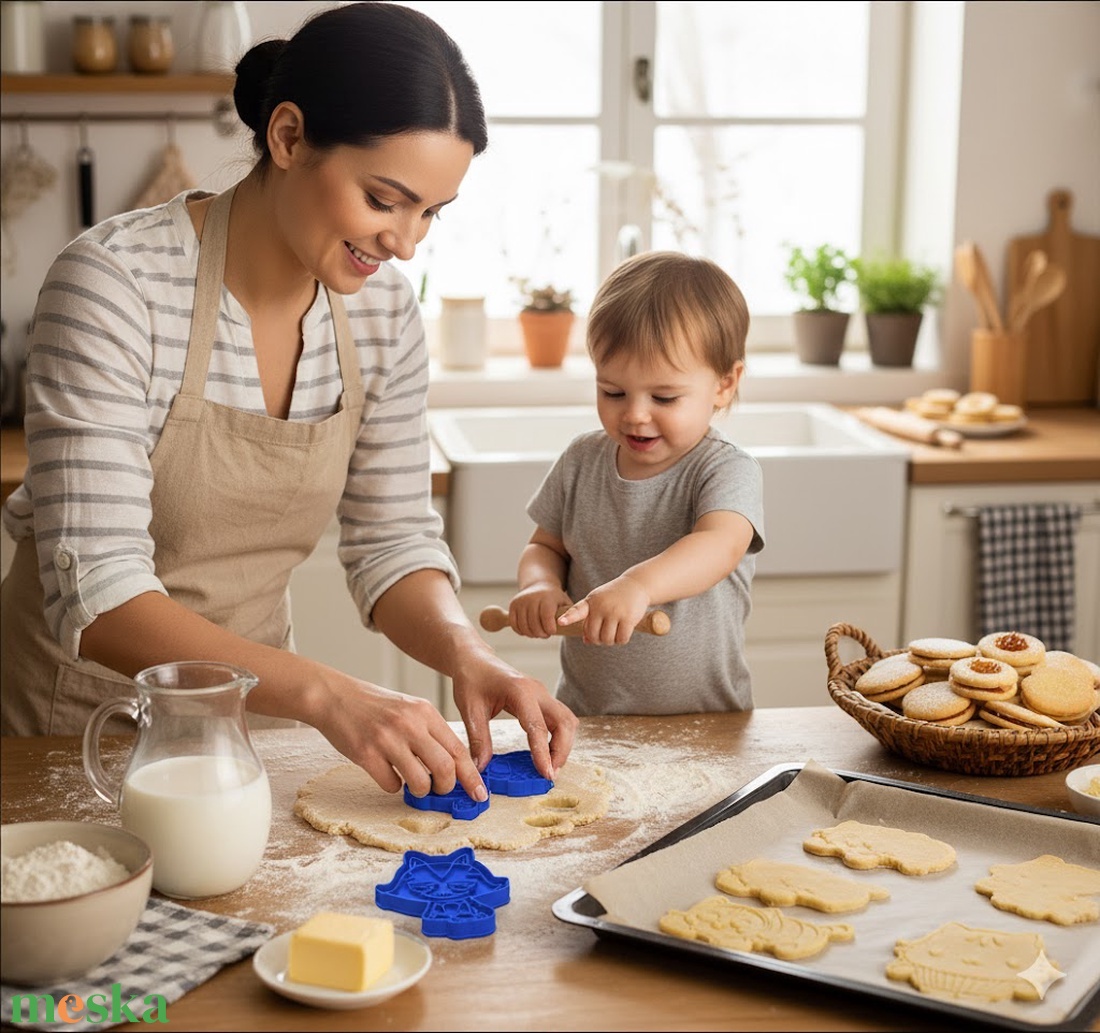 8 db! Gabi Babaháza sütikiszúró csomag - otthon & életmód - konyhafelszerelés, tálalás - sütés, főzés - sütikiszúró - Meska.hu