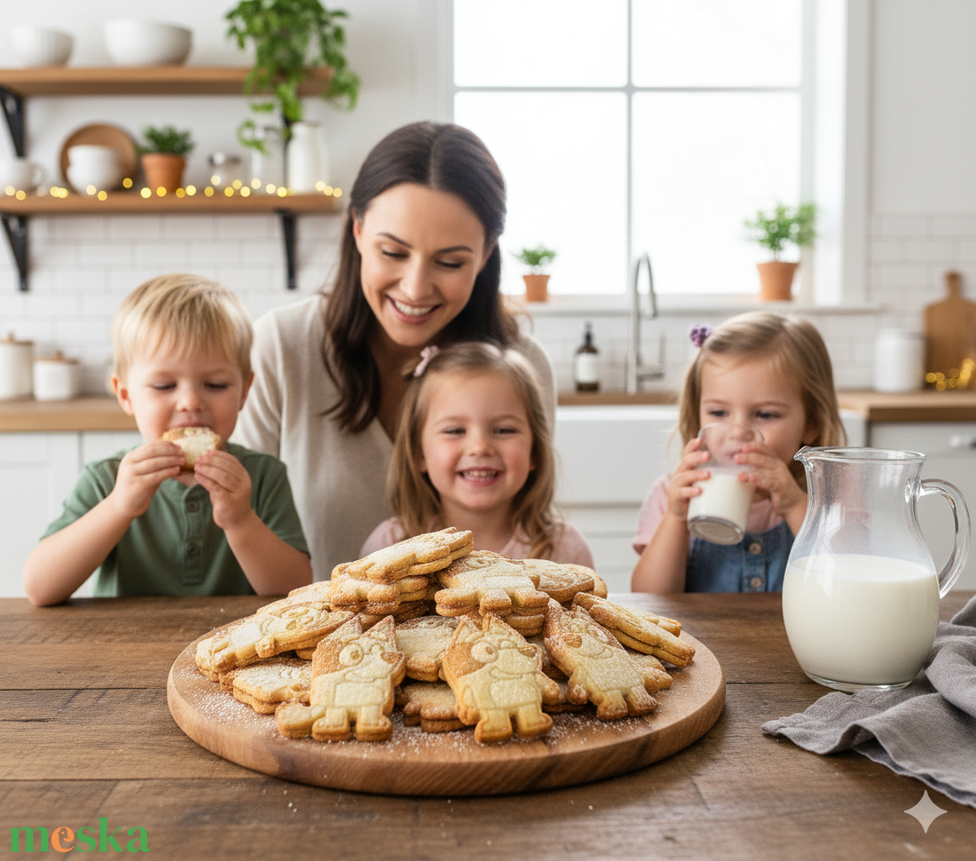 16 db! Bluey nagy sütikiszúró csomag, kiszúró és formázó - otthon & életmód - konyhafelszerelés, tálalás - sütés, főzés - sütikiszúró - Meska.hu