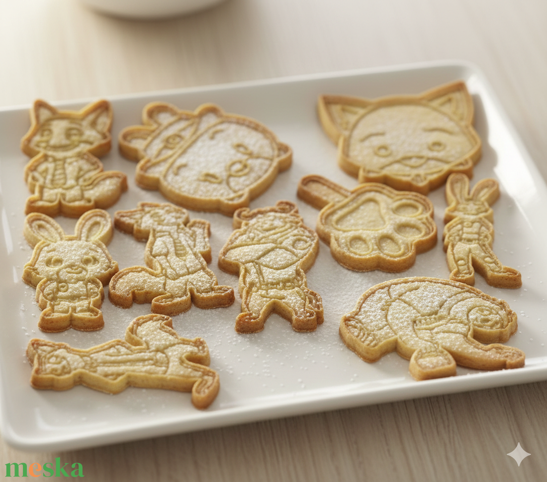 ZOOTROPOLIS - ZOOTOPIA Állati nagy balhé sütikiszúró csomag - otthon & életmód - konyhafelszerelés, tálalás - sütés, főzés - sütikiszúró - Meska.hu