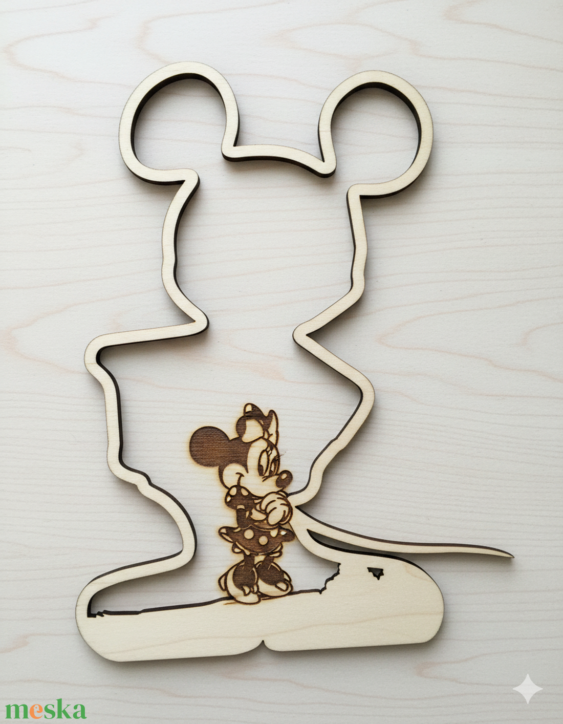 DIY - Mickey Mouse világa, 3D hatású, többrétegű alkotás - otthon & életmód - dekoráció - dísztárgy - Meska.hu