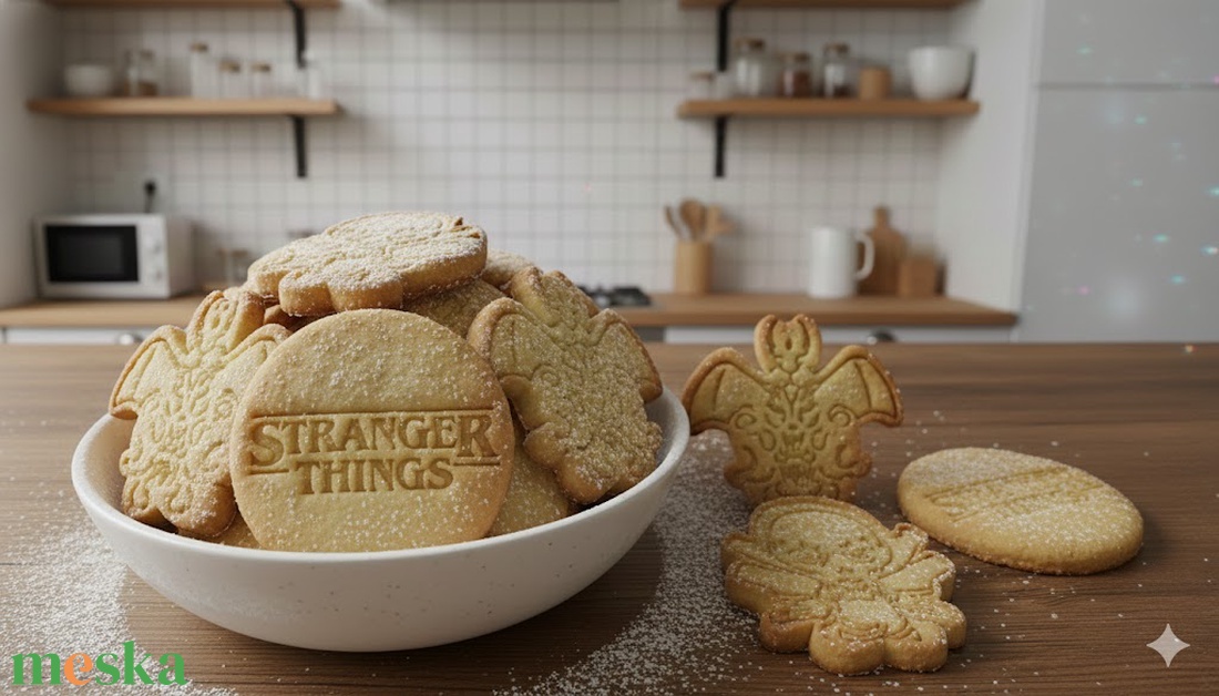 STRANGER THINGS Kult Sütikiszúró Csomag - 10 db - otthon & életmód - konyhafelszerelés, tálalás - sütés, főzés - sütikiszúró - Meska.hu