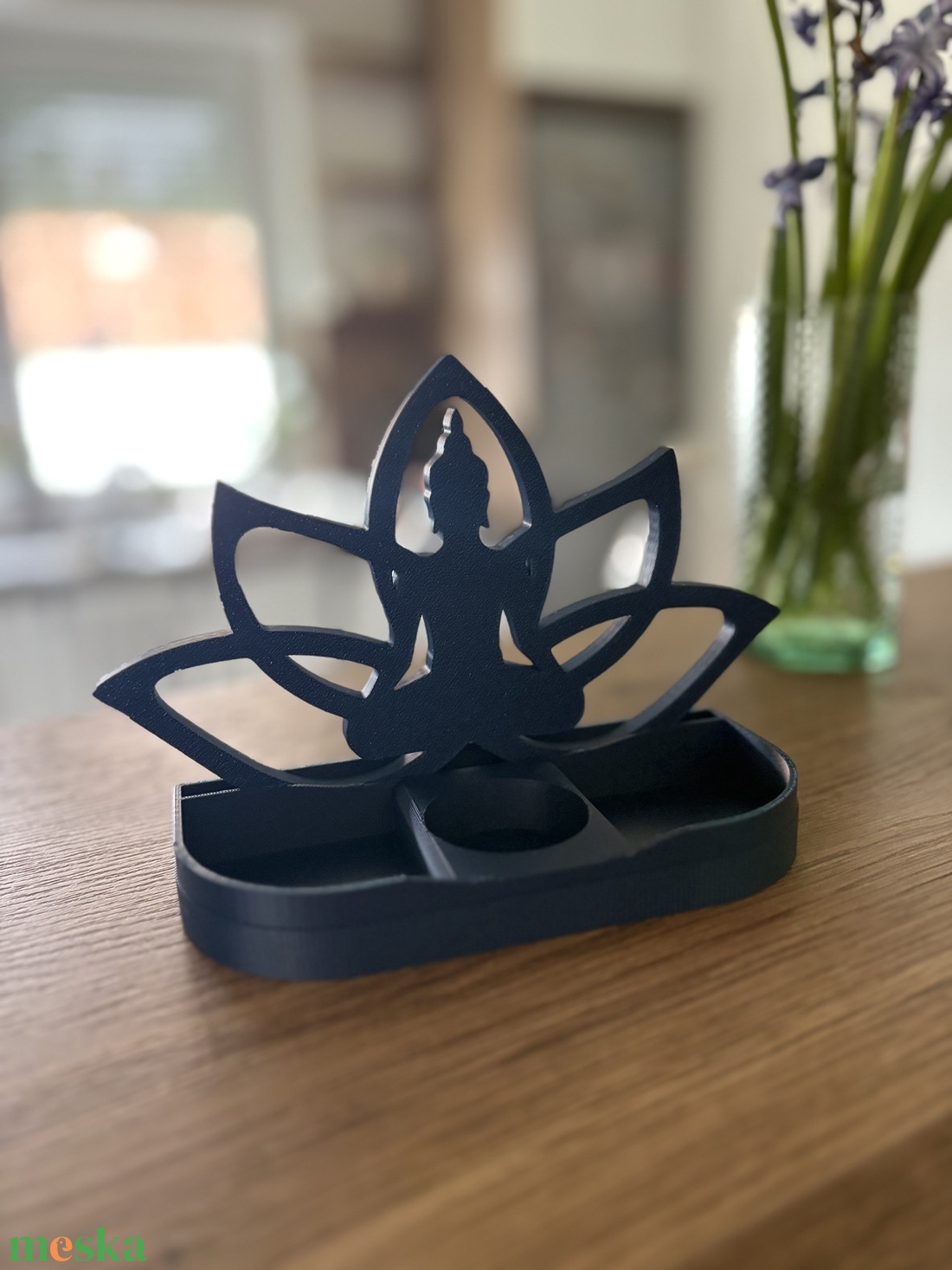 Buddha gyertyatartó  - otthon & életmód - gyertya, illat, aroma - mécses és mécsestartó - Meska.hu