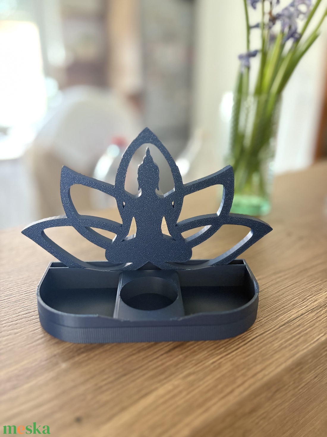 Buddha gyertyatartó  - otthon & életmód - gyertya, illat, aroma - mécses és mécsestartó - Meska.hu