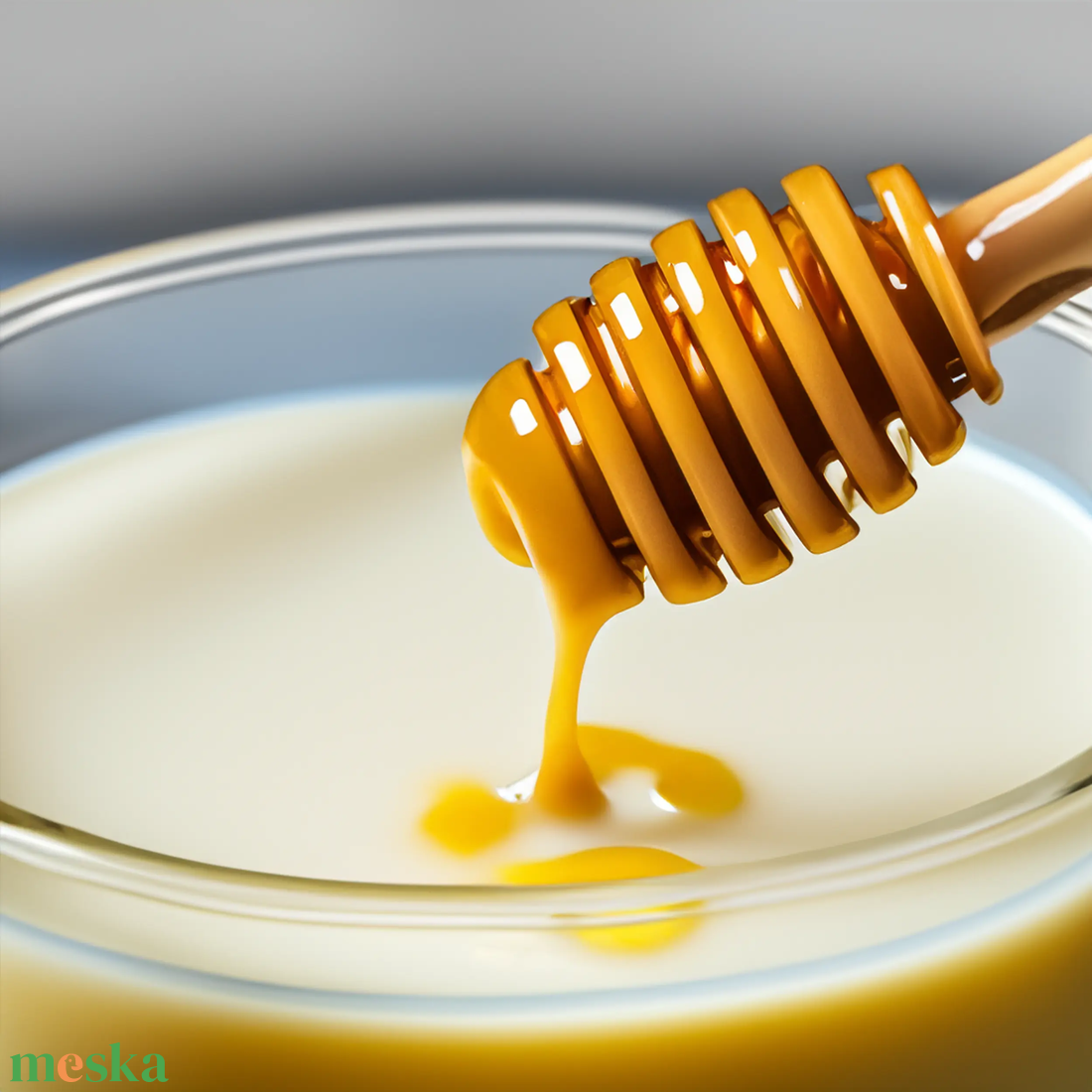 Milk - Honey illatgyertya - otthon & életmód - gyertya, illat, aroma - gyertya - Meska.hu