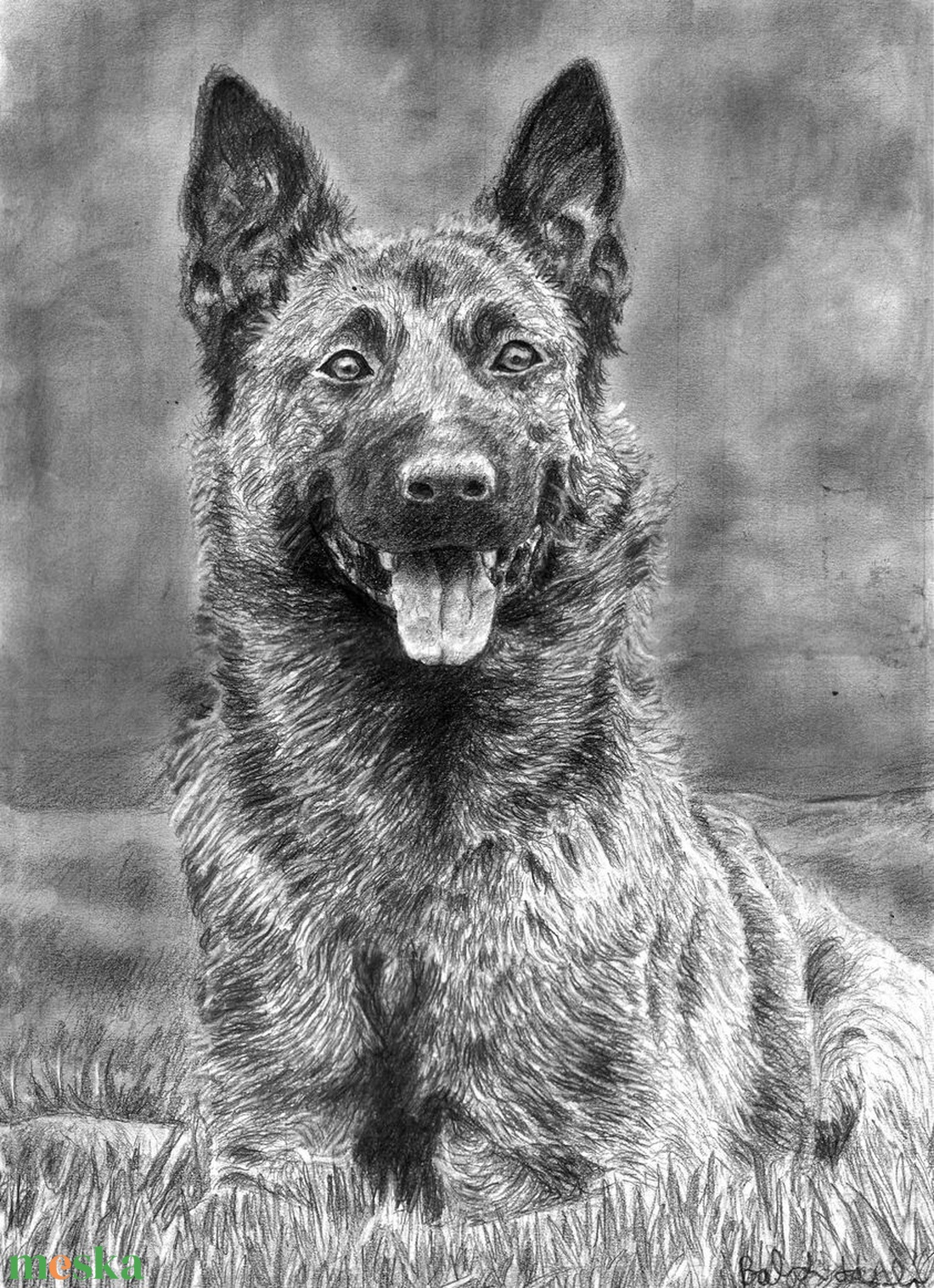 HÁZI KIS KEDVENCEK  KÉSZÍTÉSE KARÁCSONYI AJÁNDÉKNAK! - művészet - grafika & illusztráció - ceruzarajz - Meska.hu