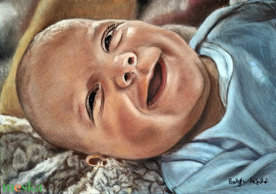 PORTRÉK KÉSZÍTÉSE GYERMEK NAPI AJÁNDÉKNAK! - művészet - grafika & illusztráció - ceruzarajz - Meska.hu
