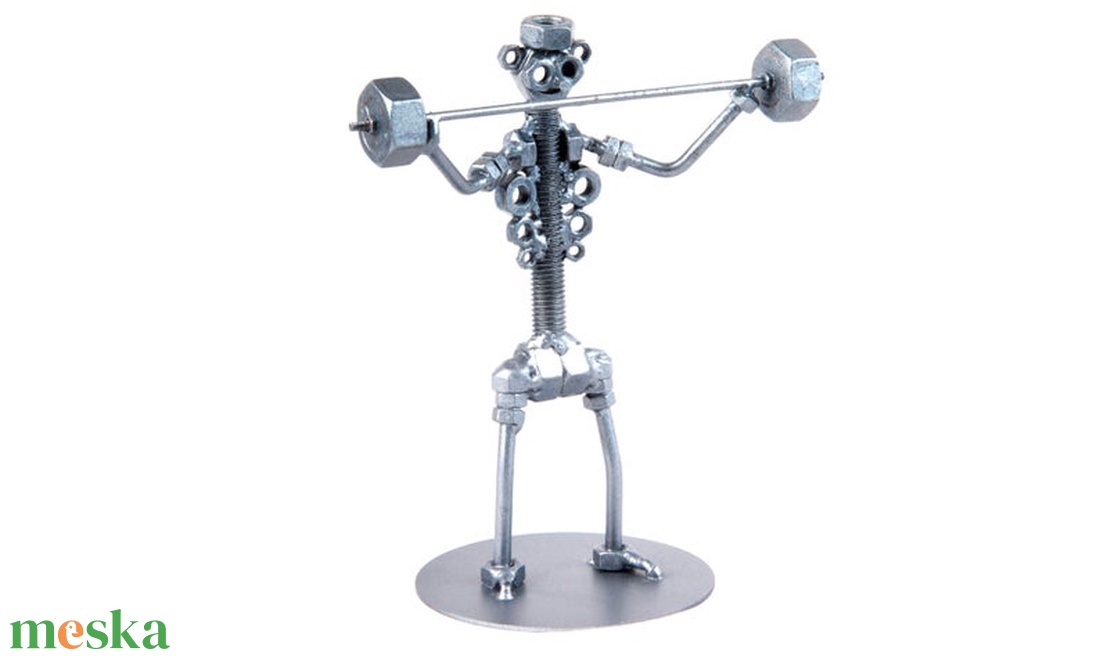Súlyemelés, body building úr / hölgy - művészet - szobor - fém - Meska.hu Súlyemelés, body building úr / hölgy - művészet - szobor - fém - Meska.hu