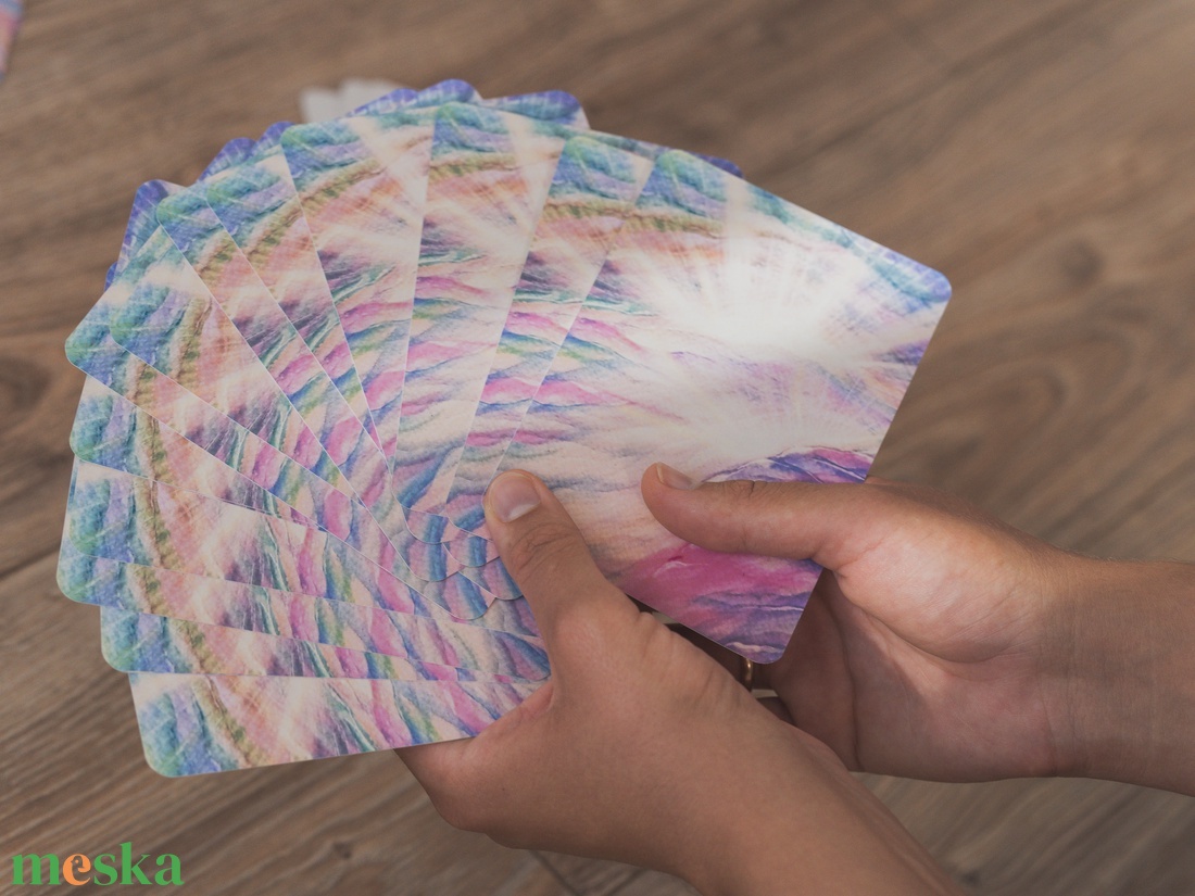 Veled az úton - gyógyító üzenetek rákból gyógyulóknak - játék & sport - táblajáték és kártyajáték - kártya - Meska.hu