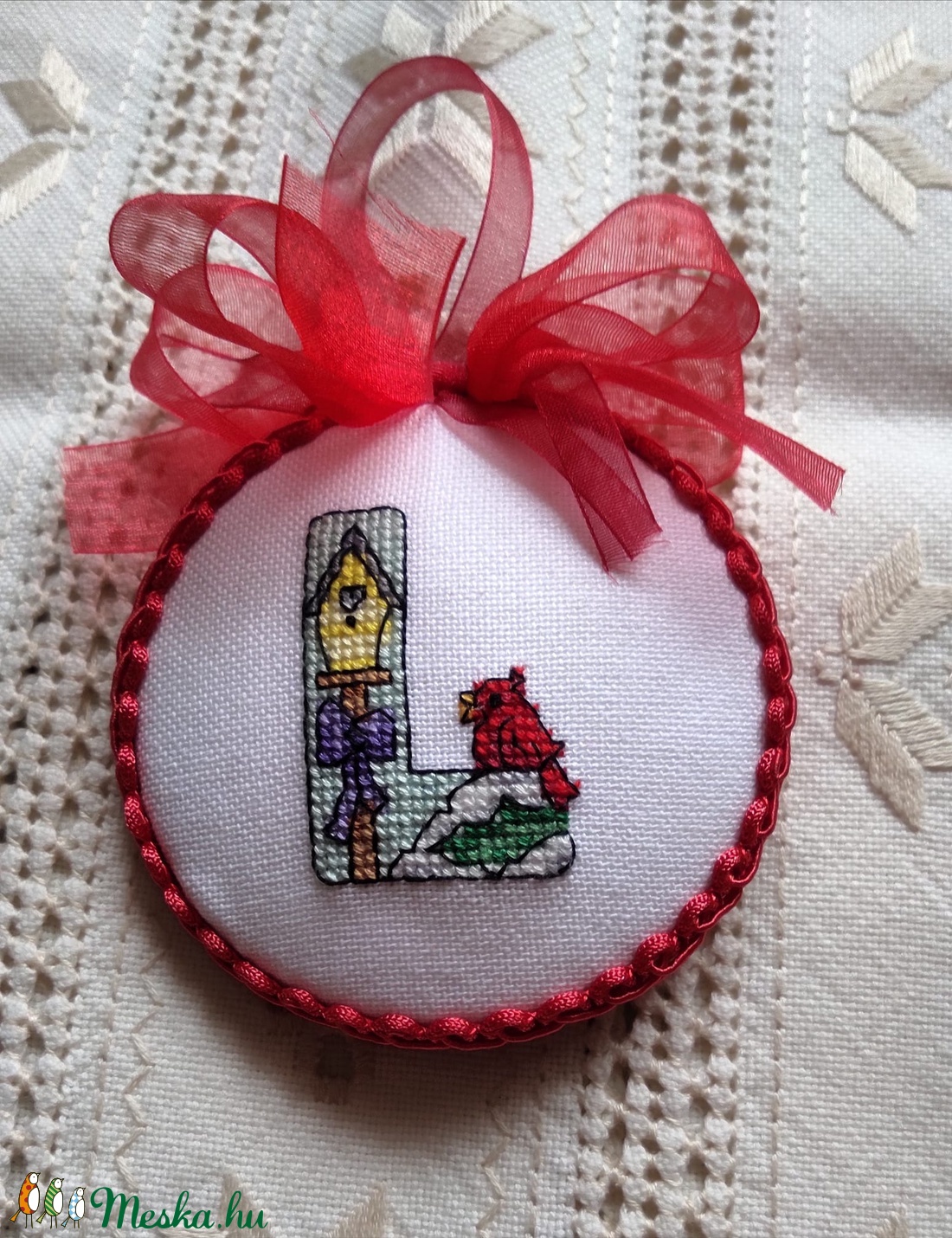 ABC-s karácsonyi dísz - otthon & életmód - dekoráció - Meska.hu