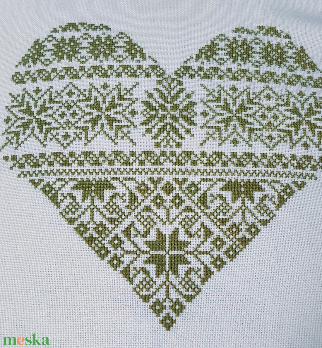 Szíves kispárna - otthon & életmód - lakástextil - párna & párnahuzat - Meska.hu