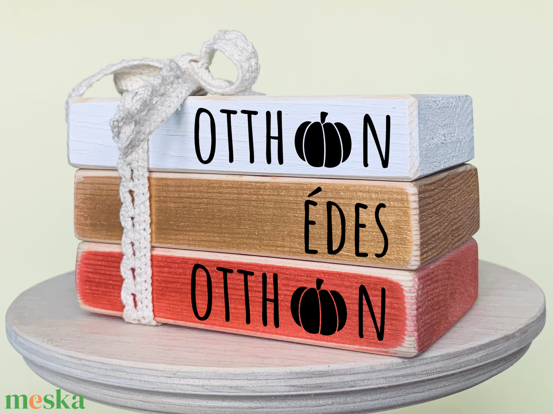 Őszi dekoráció, Otthon édes otthon mini könyv csomag - otthon & életmód - dekoráció - asztal és polc dekoráció - asztaldísz - Meska.hu Őszi dekoráció, Otthon édes otthon mini könyv csomag - otthon & életmód - dekoráció - asztal és polc dekoráció - asztaldísz - Meska.hu