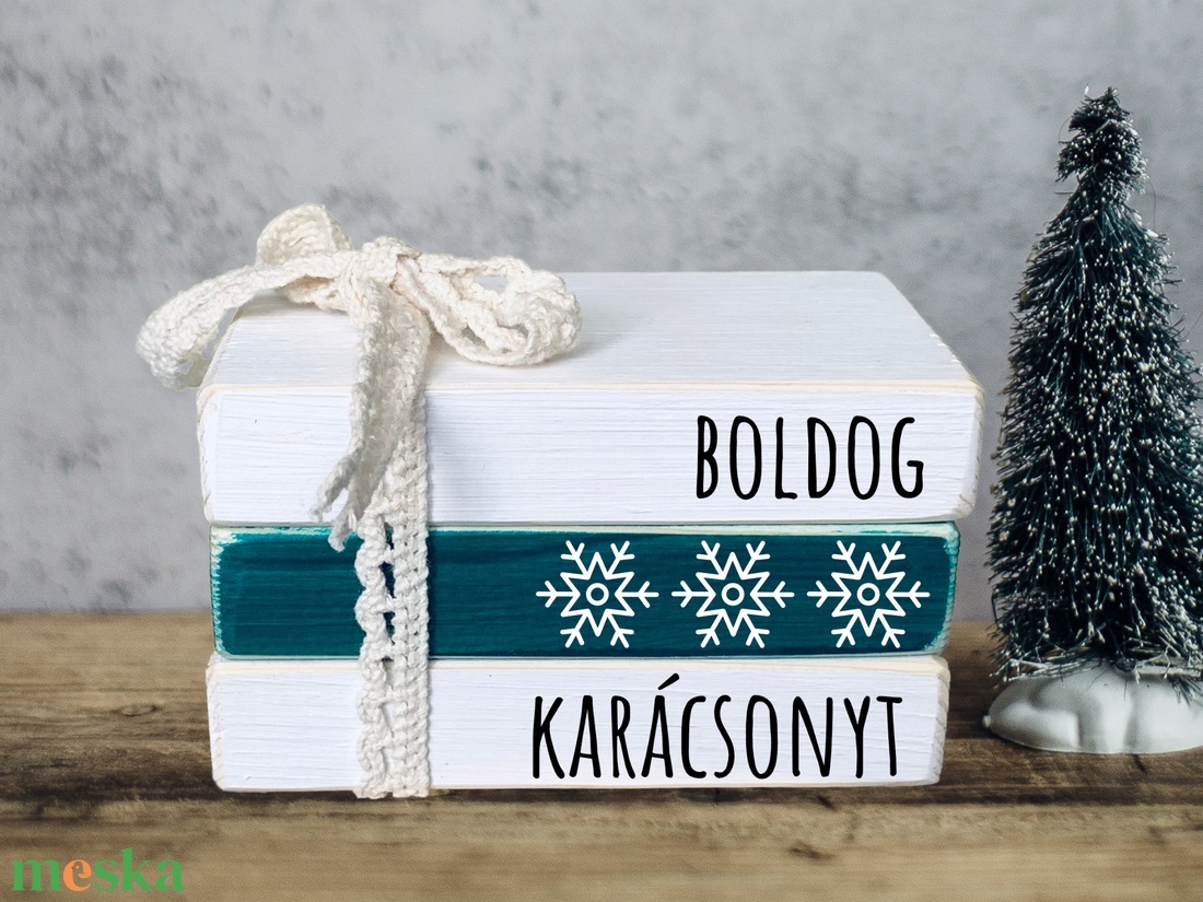 Karácsonyi dekoráció, Boldog karácsonyt mini könyv csomag - karácsony - adventi díszek - adventi asztaldísz - Meska.hu Karácsonyi dekoráció, Boldog karácsonyt mini könyv csomag - karácsony - adventi díszek - adventi asztaldísz - Meska.hu