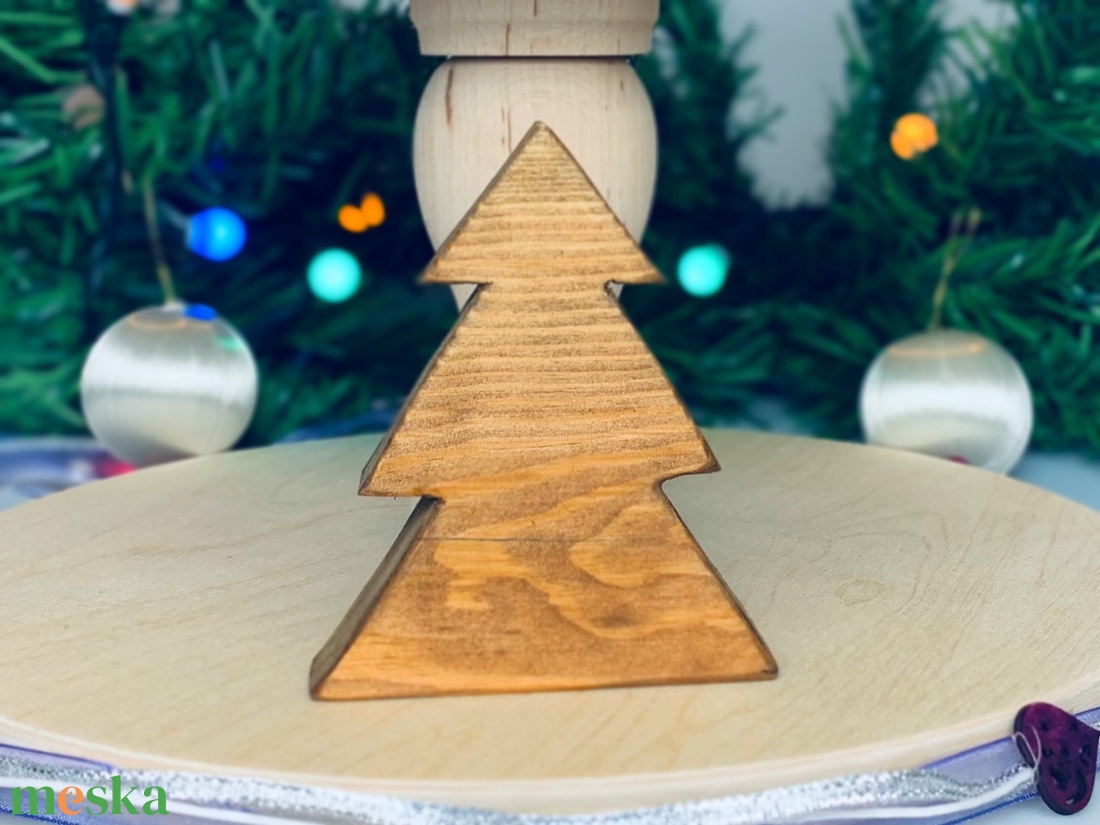 Karácsonyi Dekoráció Szett (5 db), Fenyőfák, Mézeskalács, Könyvek, Karácsonyfa gömb - karácsony - adventi díszek - adventi asztaldísz - Meska.hu