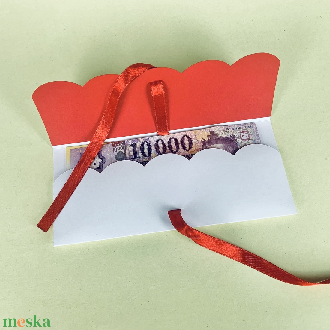 Karácsonyi Pénzátadó Boríték - karácsony - karácsonyi ajándékozás - karácsonyi képeslap, üdvözlőlap, ajándékkísérő - Meska.hu