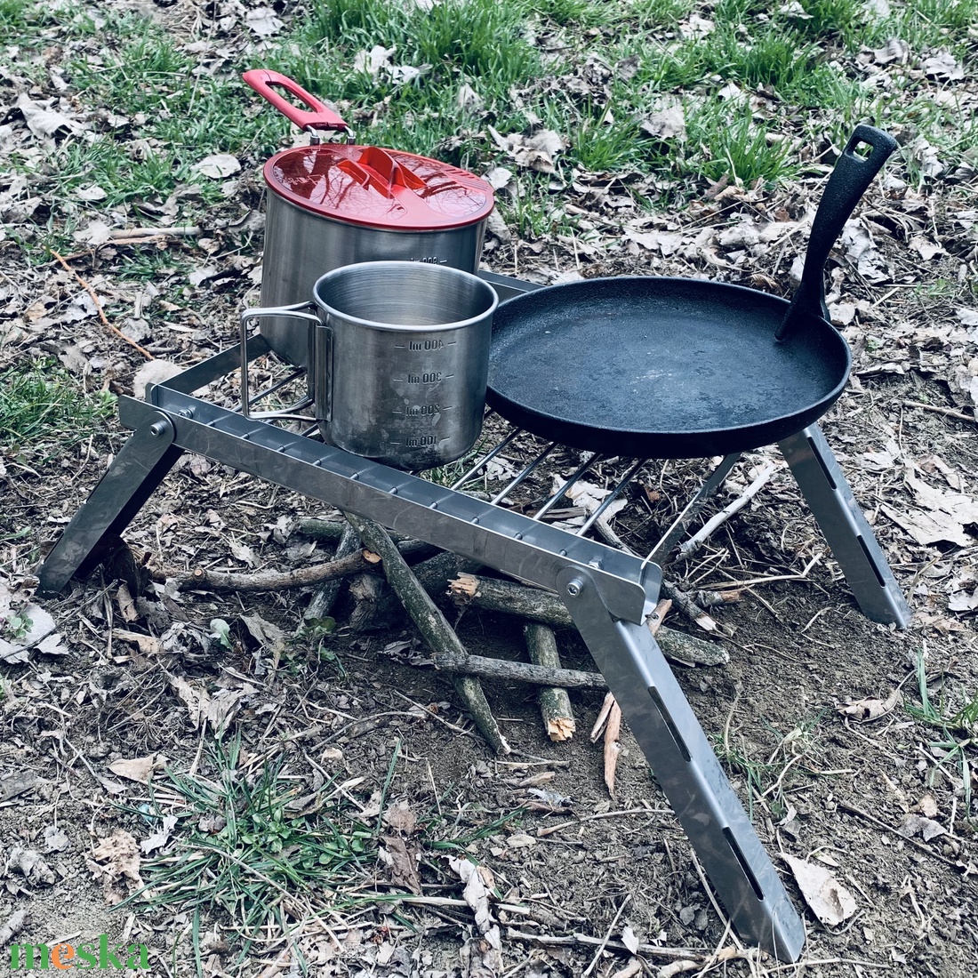 Összecsukható grill rács - otthon & életmód - ház & kert - bográcsozás, grillezés - Meska.hu Összecsukható grill rács - otthon & életmód - ház & kert - bográcsozás, grillezés - Meska.hu