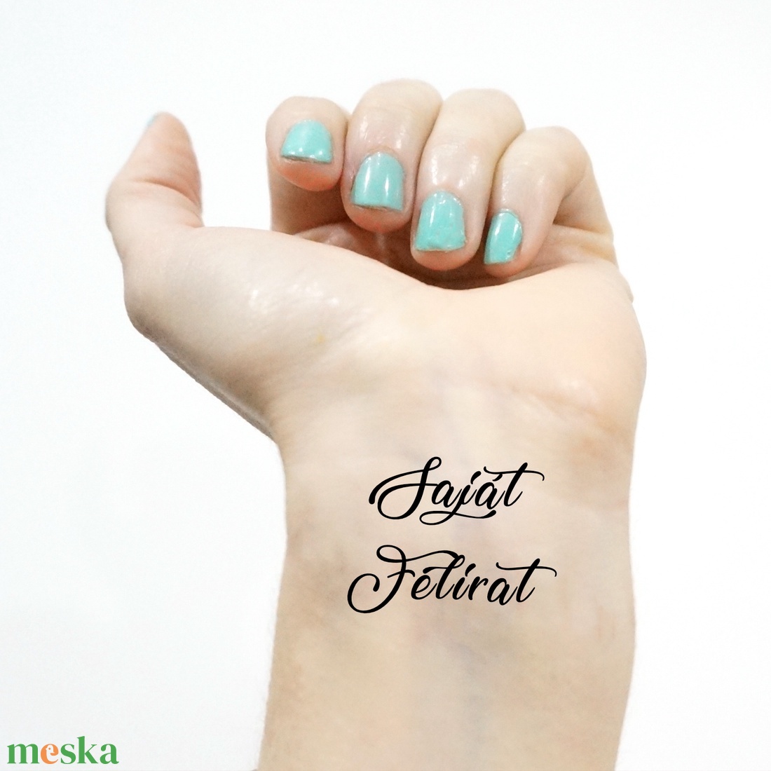 Ideiglenes tetoválás, saját felirattal (3 db/csomag) - otthon & életmód - papír, írószer - matrica, matrica csomag - Meska.hu