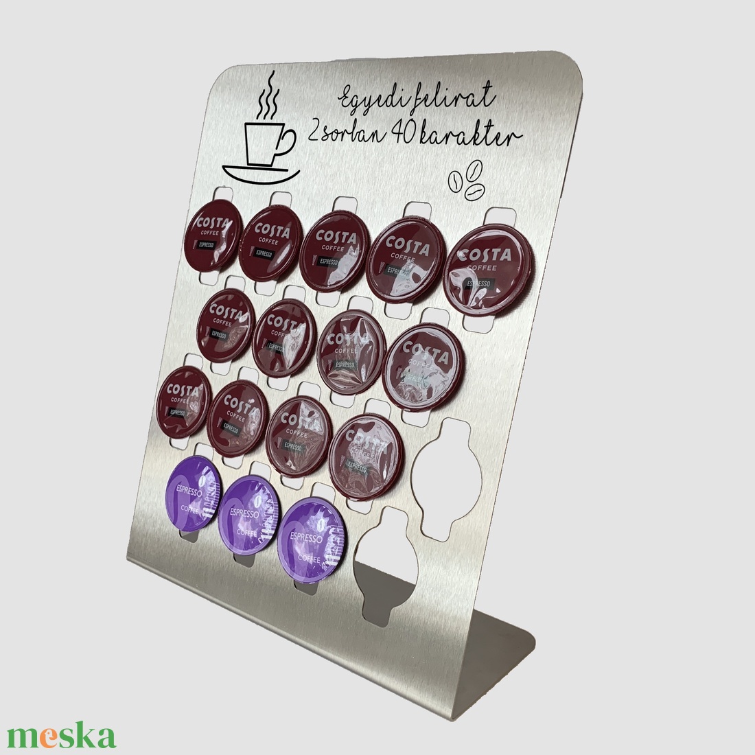 Kávékapszula tartó, Nescafe Dolce Gusto kapszulákhoz - otthon & életmód - konyhafelszerelés, tálalás - konyhai tárolás - tea & kávé tárolás - Meska.hu