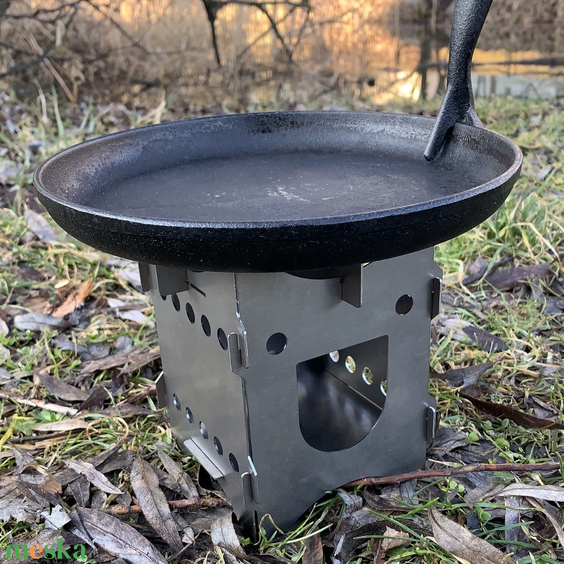 Hobo kályha + kenyér pirító + grill rács, rozsdamentes - otthon & életmód - ház & kert - bográcsozás, grillezés - Meska.hu Hobo kályha + kenyér pirító + grill rács, rozsdamentes - otthon & életmód - ház & kert - bográcsozás, grillezés - Meska.hu