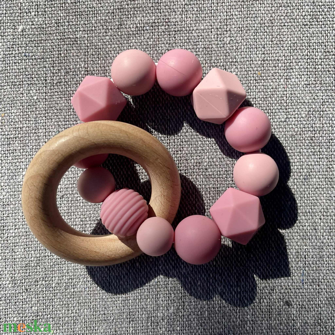 Blush rágóka - játék & sport - 3 éves kor alattiaknak - rágóka - Meska.hu Blush rágóka - játék & sport - 3 éves kor alattiaknak - rágóka - Meska.hu