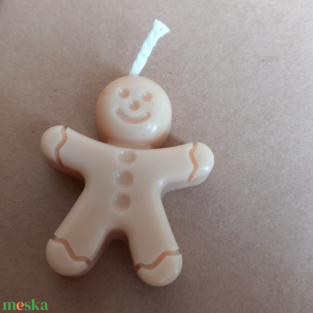 Karácsonyi, mini, illatos szójaviasz gyertya, mézi forma - karácsony - karácsonyi lakásdekoráció - karácsonyi illatgyertya, mécses - Meska.hu