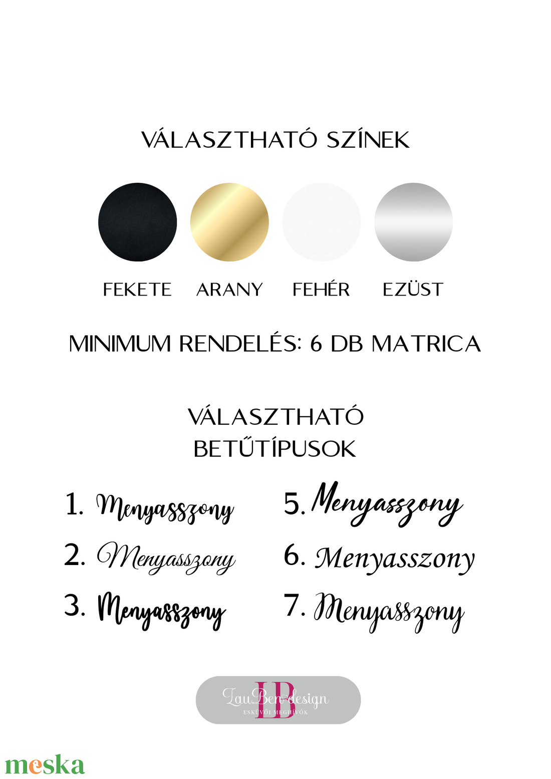 Matrica feles-, pezsgős-, boros poharakra - esküvő - dekoráció - tábla & jelzés - Meska.hu