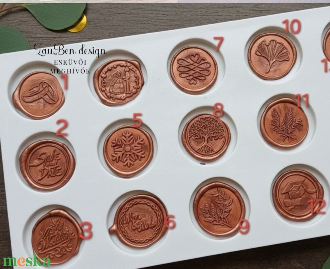 Absztrakt Smaragdzöld Esküvői Meghívó Arany glitteres � Luxus Elegancia (A6 méret) - esküvő - meghívó & kártya - meghívó - Meska.hu