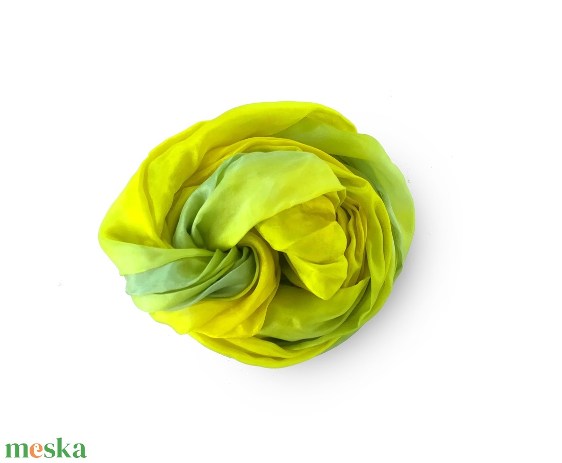 egy vidám nap  selyemsál  - ruha & divat - sál, sapka, kendő - sál - Meska.hu