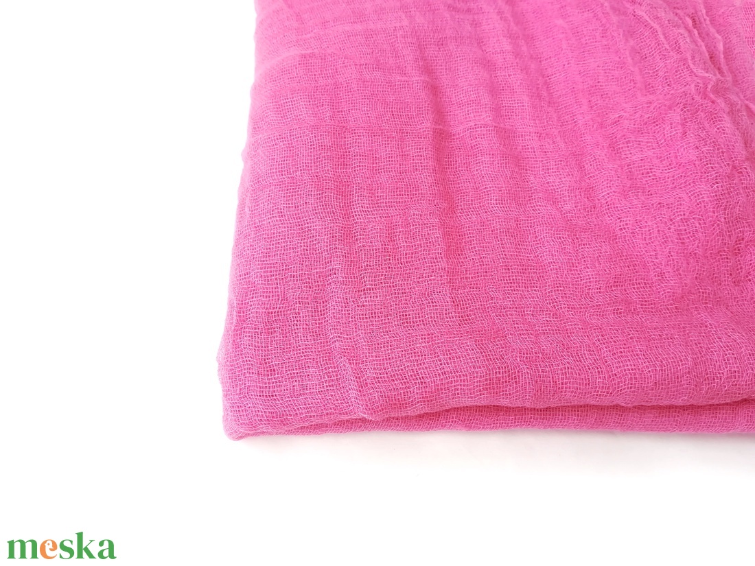 pink géz-sál - ruha & divat - sál, sapka, kendő - sál - Meska.hu pink géz-sál - ruha & divat - sál, sapka, kendő - sál - Meska.hu
