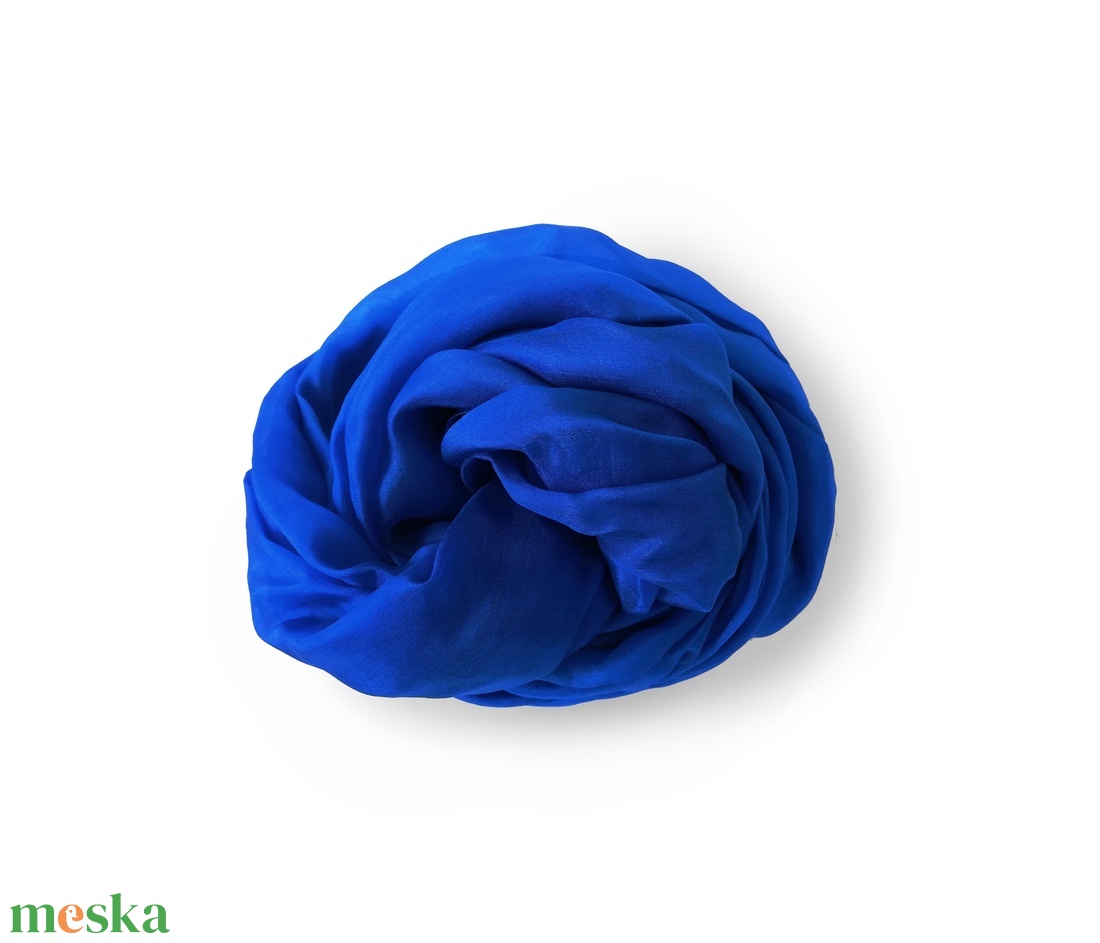 királykék selyemsál - ruha & divat - sál, sapka, kendő - sál - Meska.hu királykék selyemsál - ruha & divat - sál, sapka, kendő - sál - Meska.hu