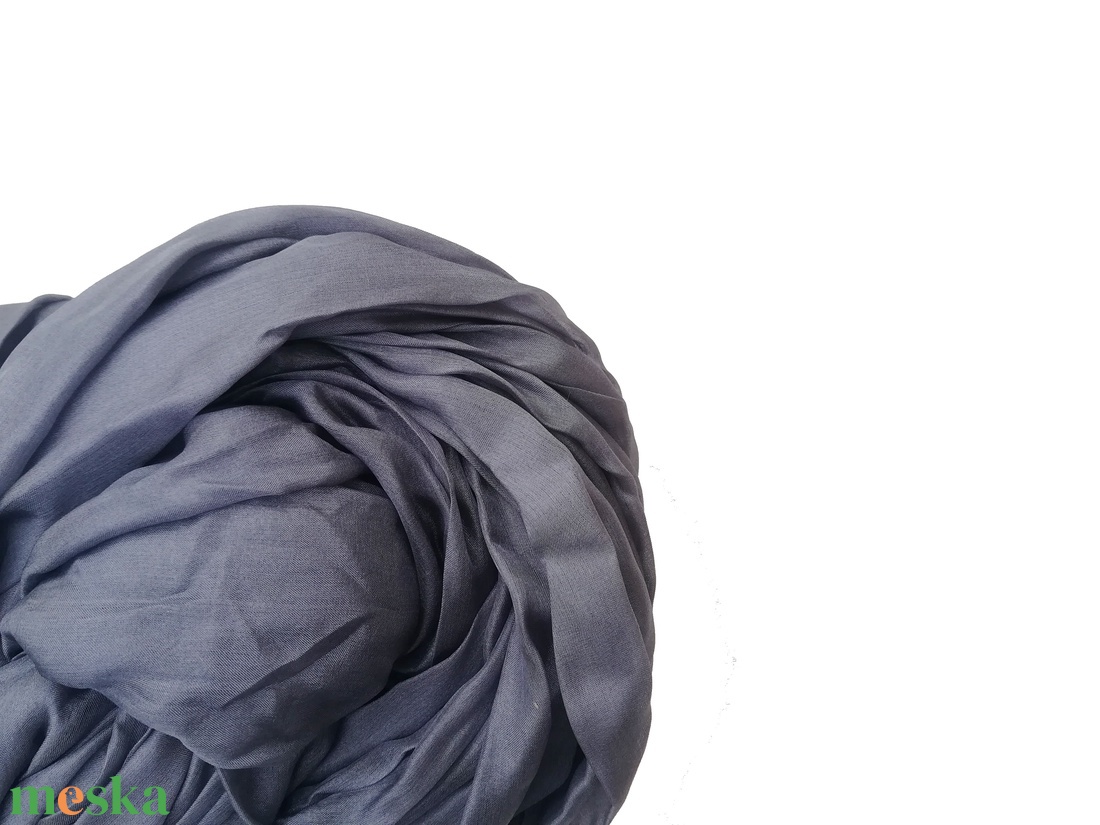 grafit   selyemsál STÓLA méretben - ruha & divat - sál, sapka, kendő - sál - Meska.hu