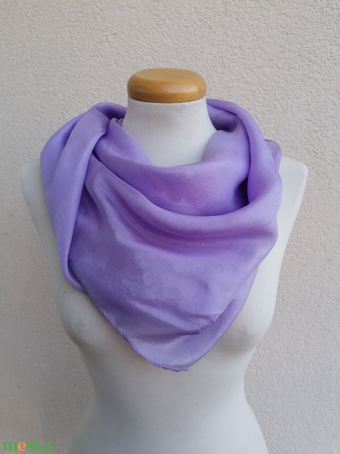 orgona  selyemkendő Barbi részére - ruha & divat - sál, sapka, kendő - sál - Meska.hu