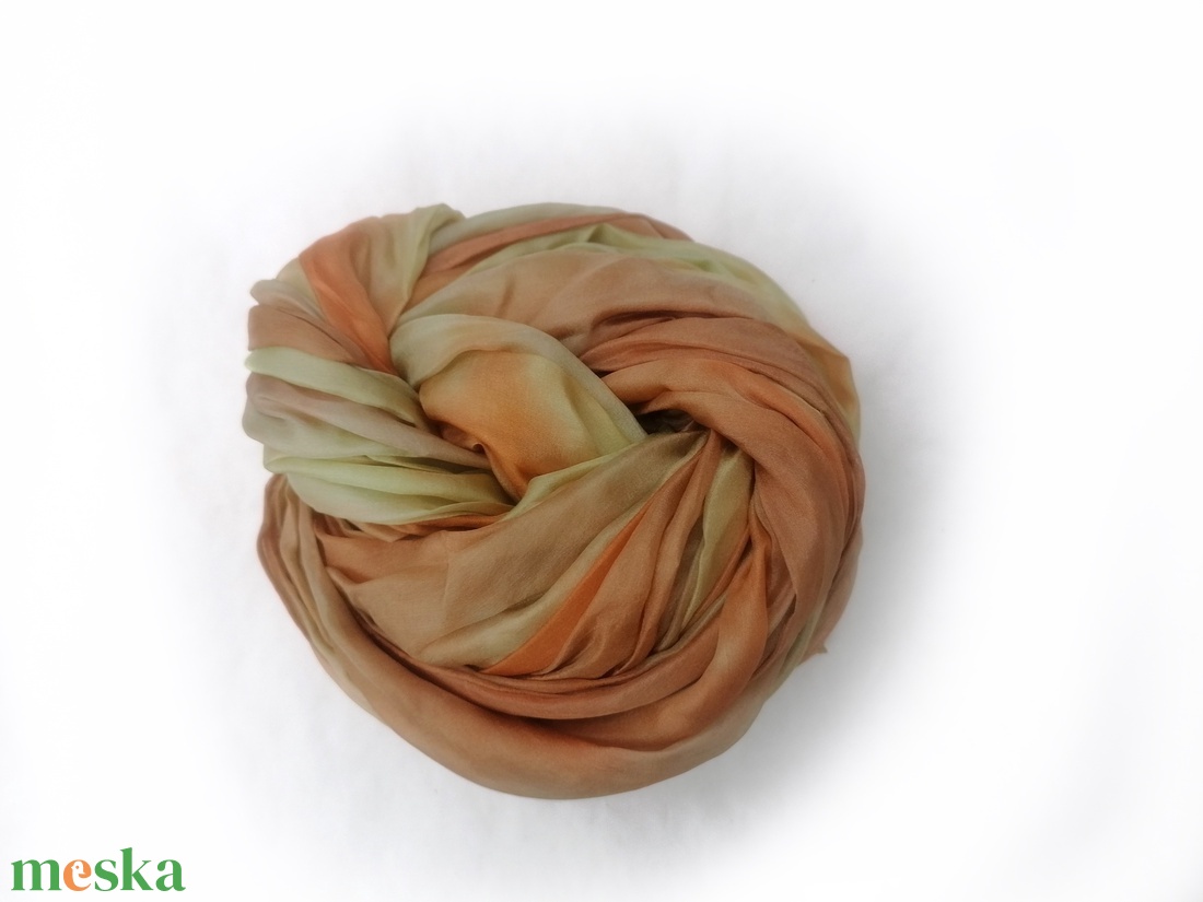 Siena selyemsál STÓLA méretben  - ruha & divat - sál, sapka, kendő - sál - Meska.hu