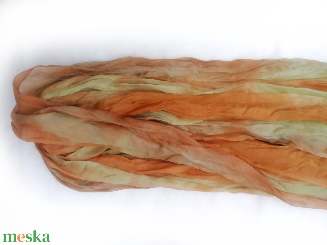 Siena selyemsál STÓLA méretben  - ruha & divat - sál, sapka, kendő - sál - Meska.hu